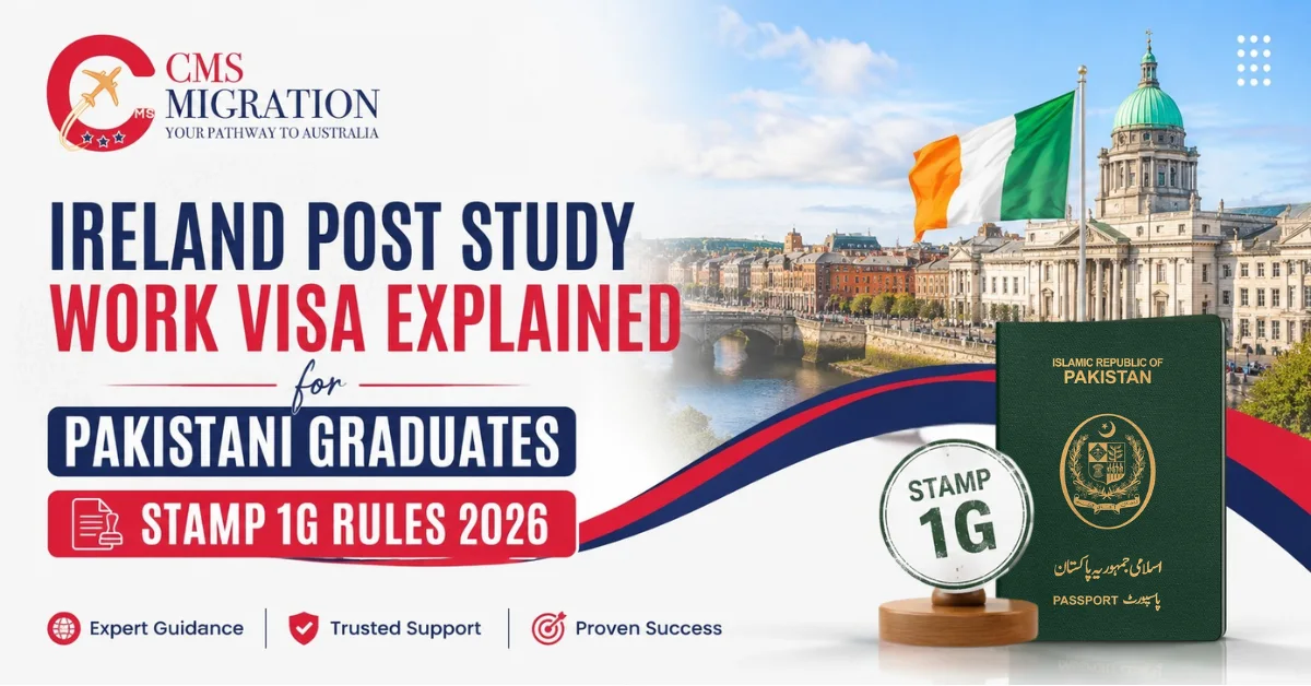 Ireland Post Study Work Visa Explained for Pakistani Graduates