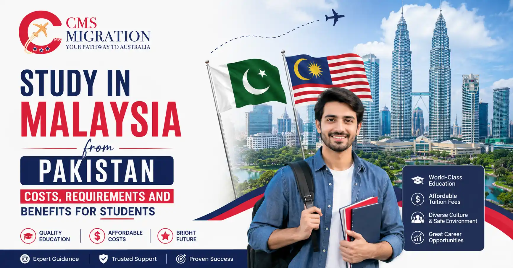 Study in Malaysia from Pakistan: Costs, Requirements and Benefits